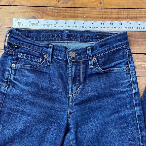 Coh Citizen of Humaity jeans Elson medium rise straight leg Jerome Dahan  USA 25 - Picture 10 of 16